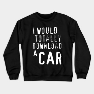 Download a Car Crewneck Sweatshirt